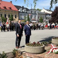 Obchody Święta Konstytucji 3 Maja na Rynku w Zatorze