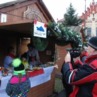 Promocja Karpia Zatorskiego oraz marki Dolina Karpia podczas Jarmarku Bożonarodzeniowego w Zatorze