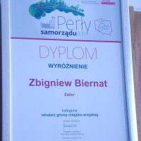 Burmistrz Zatora wyróżniony „Perłą Samorządu”