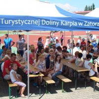 Piknik sportowo-rodzinny przy ZSO w Zatorze