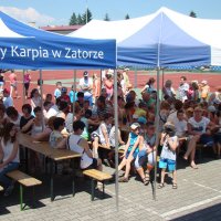 Piknik sportowo-rodzinny przy ZSO w Zatorze