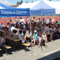 Piknik sportowo-rodzinny przy ZSO w Zatorze