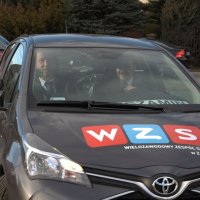 Samochód szkoleniowy Toyota Yaris dla WZS Zator