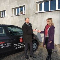 Samochód szkoleniowy Toyota Yaris dla WZS Zator