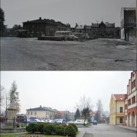 Miasto Zator w obiektywie Fotografie archiwalne z 1981 roku zestawione z kadrami z 2016 roku