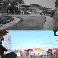 Miasto Zator w obiektywie Fotografie archiwalne z 1981 roku zestawione z kadrami z 2016 roku