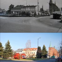 Miasto Zator w obiektywie Fotografie archiwalne z 1981 roku zestawione z kadrami z 2016 roku