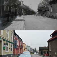 Miasto Zator w obiektywie Fotografie archiwalne z 1981 roku zestawione z kadrami z 2016 roku