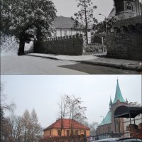 Miasto Zator w obiektywie Fotografie archiwalne z 1981 roku zestawione z kadrami z 2016 roku