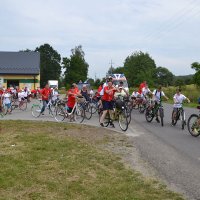 Rodzinny Rajd Rowerowy - fotogaleria  Zespołu Szkolno Przedszkolnego w Podolszu