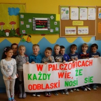 W Palczowicach każdy wie, że odblaski nosi się