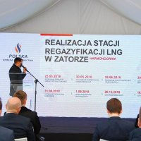 Polska Spółka Gazownictwa uruchomiła w Zatorze pierwszą w Małopolsce stację LNG