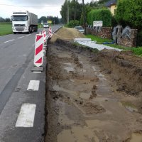 Poprawa bezpieczeństwa ruchu drogowego na odcinku Rudze – Trzebieńczyce.