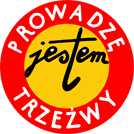 Logo programu "Prowadzę jestem trzeźwy"